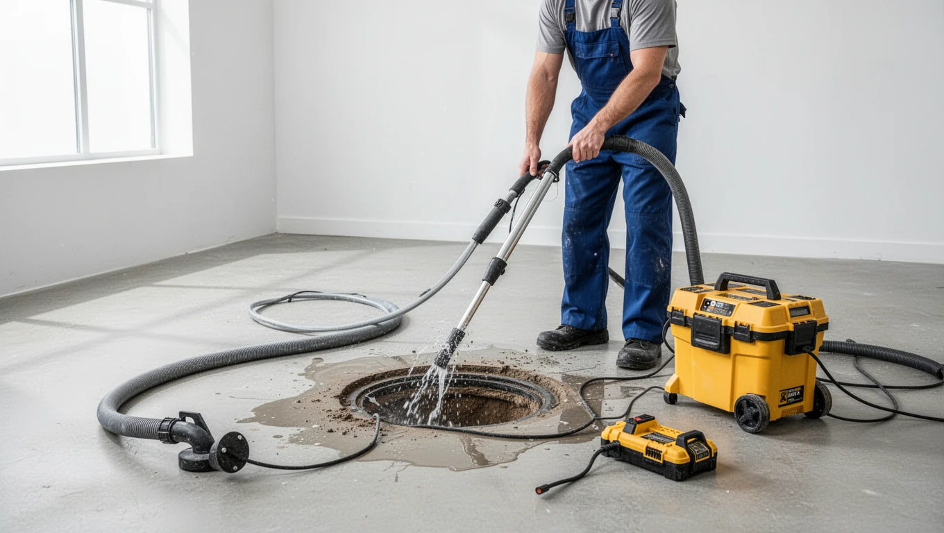 Sewage Backup Cleanup