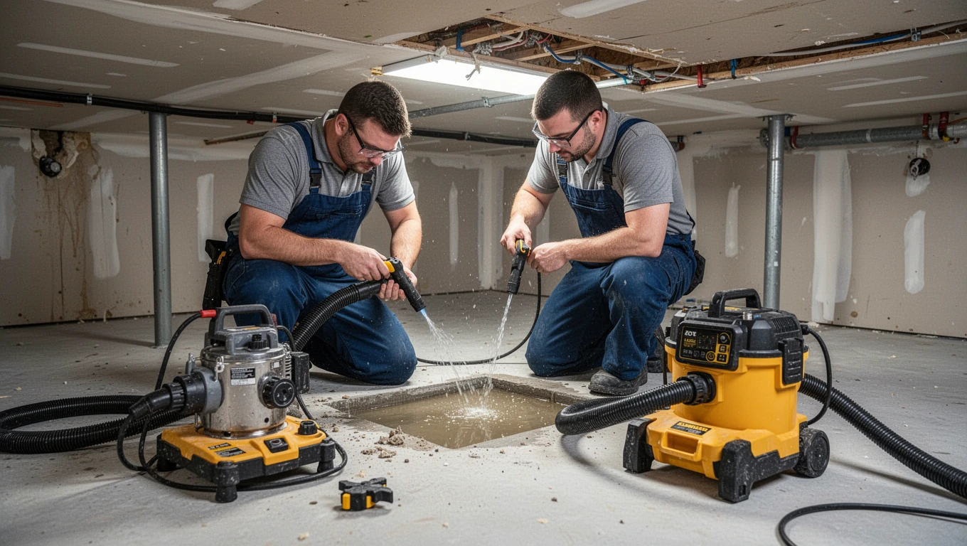 Crawl Space Water Removal